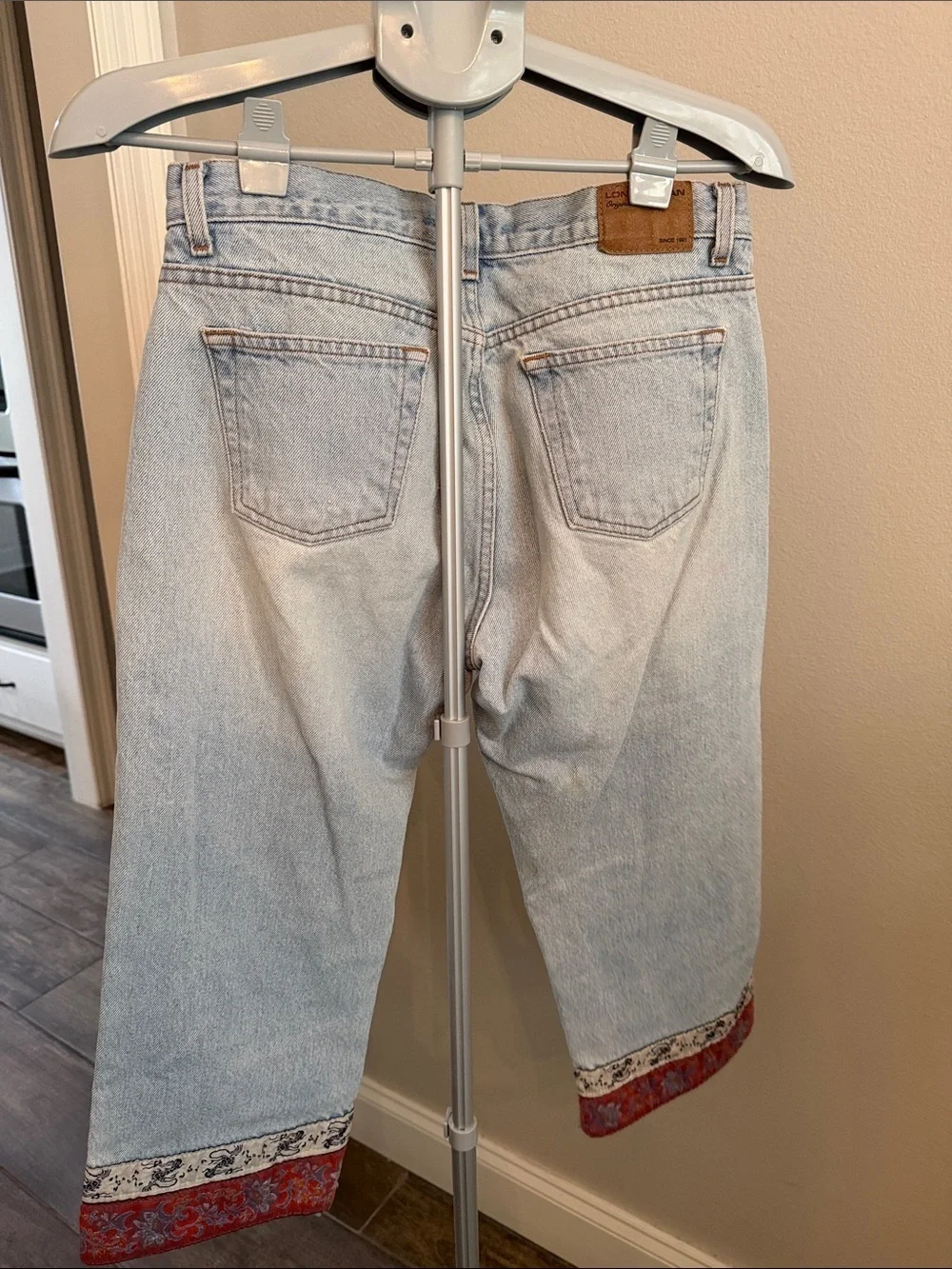 Vintage London Jean Victoria Secret Capri